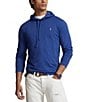 Color:Beach Royal - Image 1 - Cotton Jersey Long-Sleeve Hoodie
