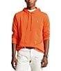 Color:Bright Signal Orange - Image 1 - Cotton Jersey Long-Sleeve Hoodie