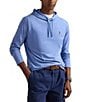 Polo Ralph Lauren Cotton Jersey Long Sleeve Hoodie, Color:Campus Blue - Image 1