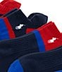 Polo Ralph Lauren Crest Sash Low Cut Socks 6-Pack - Image 3