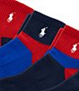 Polo Ralph Lauren Crest Sash Quarter Socks 6-Pack - Image 2