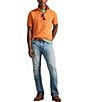 Polo Ralph Lauren Custom Slim Fit Solid Mesh Polo Shirt - Image 3