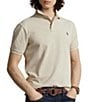 Polo Ralph Lauren Custom Slim Fit Solid Mesh Polo Shirt - Image 5