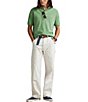 Polo Ralph Lauren Custom Slim Fit Solid Mesh Polo Shirt - Image 6
