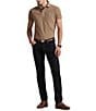 Polo Ralph Lauren Custom Slim Fit Solid Mesh Polo Shirt, Color:Grey Cloud Heather - Image 3