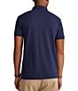 Color:Newport Navy - Image 2 - Custom Slim Fit Big Pony Mesh Short-Sleeve Polo Shirt