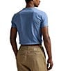 Polo Ralph Lauren Custom Slim Fit Jersey Crewneck Short Sleeve T-Shirt, Color:Blue - Image 2
