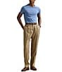 Polo Ralph Lauren Custom Slim Fit Jersey Crewneck Short Sleeve T-Shirt, Color:Blue - Image 3