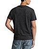 Color:Black Marl Heather - Image 2 - Custom Slim-Fit Jersey Crewneck Short-Sleeve T-Shirt