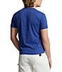 Color:Beach Royal - Image 2 - Custom Slim-Fit Jersey Crewneck Short-Sleeve T-Shirt