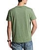Color:Cargo Green Heather - Image 2 - Custom Slim-Fit Jersey Crewneck Short-Sleeve T-Shirt