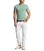 Color:Faded Mint - Image 3 - Custom Slim-Fit Jersey Crewneck Short-Sleeve T-Shirt