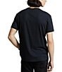 Color:Black - Image 2 - Custom Slim-Fit Jersey Crewneck Short-Sleeve T-Shirt