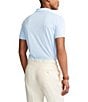 Color:Elite Blue - Image 2 - Custom Slim-Fit Multicolored Pony Soft Cotton Short-Sleeve Polo Shirt