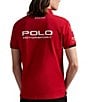 Polo Ralph Lauren Racing Custom Slim Fit Stretch Mesh Short-Sleeve Polo Shirt, Color:RL2000 Red - Image 2