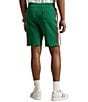 Polo Ralph Lauren Racing Stripe Double-Knit 7.5#double; Inseam Shorts, Color:Tennis Green Multi - Image 2