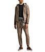 Polo Ralph Lauren Double-Knit Full-Zip Hoodie Jacket, Color:Brown Heather - Image 3