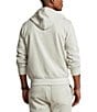 Color:Lt. Sport Grey Heather - Image 2 - Double-Knit Heathered Full-Zip Hoodie Jacket