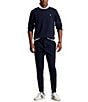 Color:Aviator Navy - Image 3 - Double-Knit Jogger Pants
