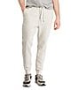 Color:Grey Heather - Image 1 - Double-Knit Jogger Pants