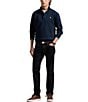 Polo Ralph Lauren Double-Knit Mockneck Pullover, Color:Aviator Navy - Image 3