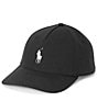 Color:Polo Black - Image 1 - Double-Knit Ponte Ball Cap