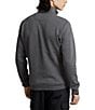 Color:Barclay Heather - Image 2 - Double-Knit Quarter Snap Pullover
