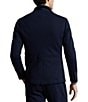 Color:Aviator Navy - Image 2 - Double-Knit Suit Jacket