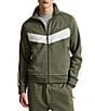 Polo Ralph Lauren Pieced Chevron Stripe Double Knit Track Jacket - Image 1