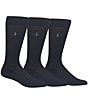 Polo Ralph Lauren Micro-Cushioning Dress Socks 3-Pack - Image 3