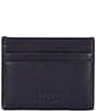 Color:Navy - Image 2 - Embroidered Polo Bear Painter Leather Card Case