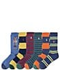 Polo Ralph Lauren Fall Bear Socks 6-Pack - Image 1