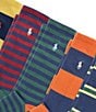 Polo Ralph Lauren Fall Bear Socks 6-Pack - Image 3
