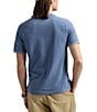Polo Ralph Lauren Featherweight Mesh Short Sleeve Henley Shirt, Color:Capri Blue - Image 2