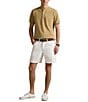 Polo Ralph Lauren Featherweight Mesh Short Sleeve Henley Shirt, Color:Cafe Tan - Image 3
