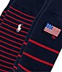 Polo Ralph Lauren Flag Striped Socks 2-Pack - Image 3