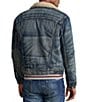 Color:Earlton - Image 2 - Fleece Lined Trucker Jacket