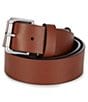 Color:Tan - Image 1 - Full-Grain Leather Belt