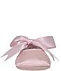 Color:Pink - Image 4 - Girls' Briley Satin Ballet Crib Shoes (Infant)
