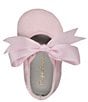 Color:Pink - Image 5 - Girls' Briley Satin Ballet Crib Shoes (Infant)