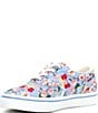 Color:Blue Multi - Image 4 - Girls' Keaton Floral Print Sneakers (Infant)