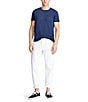 Color:Hudson White - Image 4 - Hampton Relaxed Straight-Fit Stretch Jeans