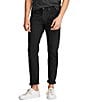 Color:Hudson Black - Image 1 - Hampton Hudson Relaxed-Straight Stretch Jeans