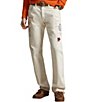Polo Ralph Lauren Hampton Straight Fit Graphic Jeans - Image 1