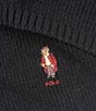 Polo Ralph Lauren Holiday Bear Scarf, Color:Polo Black - Image 3