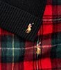 Polo Ralph Lauren Holiday Plaid Boxed Gift Set, Color:Red Multi - Image 3
