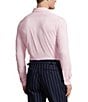 Color:Garden Pink - Image 2 - Jersey Long Sleeve Woven Shirt