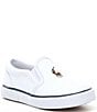 Color:White - Image 1 - Kids' Bal Harbour Slip-On Sneakers (Toddler)