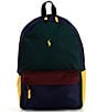 Color:Newport - Image 1 - Kids Color Blocked Large Backpack