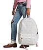 Polo Ralph Lauren Kids Multi Pony Player Print Backpack, Color:White - Image 3